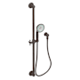 Newport Brass Multi Function Wall Mount Handshower Kit with 36" Slide Bar and Adjustable Bracket Oil Rubbed Bronze