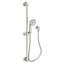 Newport Brass Multi Function Wall Mount Handshower Kit with 36" Slide Bar and Adjustable Bracket Satin Nickel