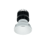 Nora Lighting Iolite LED Canless Recessed Trim with 4" - IC Rated and Airtight Matte Powder White