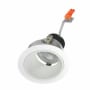 Nora Lighting Iolite 4" LED Reflector Recessed Trim - 5000K - 1000 Lumens - Smooth Reflector White