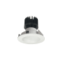 Nora Lighting Iolite 4" LED Recessed Trim - 3000K - 1500 Lumens White / White