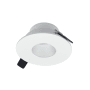 Nora Lighting 2" Canless Iolite Pinhole Trim Matte Powder White