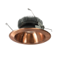 Nora Lighting Cobalt 7-1/2" Integrated LED Open Recessed Trim Copper