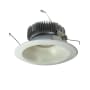 Nora Lighting Cobalt 7-1/2" Integrated LED Open Recessed Trim White