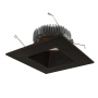 Nora Lighting Cobalt 7-1/2" Integrated LED Square Recessed Trim Bronze