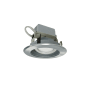 Nora Lighting Cobalt Adjustable 4" LED Adjustable Recessed Trim - 2700K - 900 Lumens Haze / Natural Metal