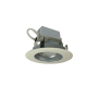 Nora Lighting Cobalt Adjustable 4" LED Adjustable Recessed Trim - 3000K - 900 Lumens - 120-277V Haze / White
