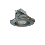 Nora Lighting Cobalt Adjustable 5" LED Adjustable Recessed Trim - 3000K - 1000 Lumens Haze / Natural Metal