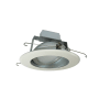 Nora Lighting Cobalt Adjustable 6" LED Adjustable Recessed Trim - 3500K - 1000 Lumens - 120-277V Haze / White