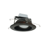 Nora Lighting Cobalt Adjustable 6" LED Adjustable Recessed Trim - 4000K - 1000 Lumens Bronze / Bronze