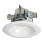 Nora Lighting Cobalt 4" Integrated LED Open Recessed Trim White / White