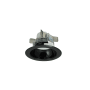 Nora Lighting Cobalt 4" Integrated LED Open Recessed Trim Black