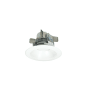 Nora Lighting Cobalt 4" Integrated LED Open Recessed Trim Matte Powder White