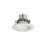 Nora Lighting Cobalt 4" Integrated LED Baffle Recessed Trim Matte Powder White