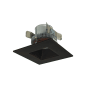 Nora Lighting Cobalt 4" Integrated LED Square Recessed Trim - 750 Lumens, 3000K Bronze