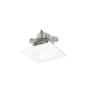Nora Lighting Cobalt 4" Integrated LED Square Recessed Trim - 750 Lumens, 3000K Matte Powder White / Matte Powder White