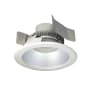 Nora Lighting Cobalt 5" Integrated LED Open / Reflector Recessed Trim with 0-10V Triac/ELV Dimming - 1000 Lumens, 2700K Haze / White