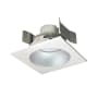Nora Lighting Cobalt 5" Integrated LED Reflector / Square Recessed Trim with 0-10V Trial/ELV Dimming - 750 Lumens, 3500K Haze / White