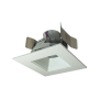 Nora Lighting Cobalt 5" Integrated LED Square Recessed Trim - 1000 Lumens, 3000K Matte Powder White