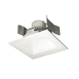 Nora Lighting Cobalt 5" Integrated LED Square Recessed Trim with 0-10V Triac/ELV Dimming - 1000 Lumens, 4000K White