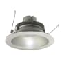 Nora Lighting Cobalt 6" Integrated LED Open / Reflector Recessed Trim - 1000 Lumens, 2700K Haze / White