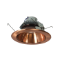 Nora Lighting Cobalt 6" Integrated LED Open / Reflector Recessed Trim - 1000 Lumens, 4000K Copper