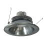 Nora Lighting Cobalt 6" Integrated LED Open / Reflector Recessed Trim - 1000 Lumens, 4000K Natural Metal