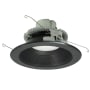 Nora Lighting Cobalt 6" Integrated LED Baffle / Reflector Recessed Trim with 0-10V Triac/ELV Dimming - 1000 Lumens, 2700K Black