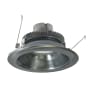 Nora Lighting Cobalt 6" Integrated LED Baffle / Reflector Recessed Trim - 750 Lumens, 4000K Natural Metal
