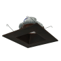 Nora Lighting Cobalt 6" Integrated LED Square Recessed Trim - 750 Lumens, 3500K Bronze