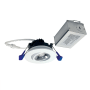 Nora Lighting M2 LED Canless Recessed Fixture 2" Adjustable Trim - IC Rated and Airtight - 2700K - 400 Lumens Matte Powder White