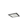 Nora Lighting Iolite 5" Integrated LED Square Recessed Trim Matte Powder White