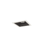 Nora Lighting Iolite 5" Integrated LED Square Recessed Trim Black