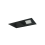 Nora Lighting Iolite 5" Integrated LED Square Recessed Trim Black