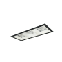 Nora Lighting Iolite 5" Integrated LED Square Recessed Trim Matte Powder White
