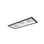 Nora Lighting Iolite 5" Integrated LED Square Recessed Trim Matte Powder White