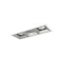 Nora Lighting Iolite 5" Integrated LED Square Recessed Trim Haze