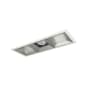 Nora Lighting Iolite 5" Integrated LED Square Recessed Trim Haze