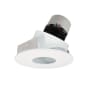 Nora Lighting Pearl 4" LED Pinhole Recessed Trim - 3500K - 1000 Lumens - Adjustable Matte Powder White / Matte Powder White