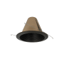 Nora Lighting 6" Baffle Recessed Trim - 150W Max Bronze / Bronze