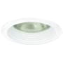 Nora Lighting 6" Baffle Recessed Trim - 150W Max White / White