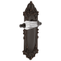 Nostalgic Warehouse Parlor Solid Brass Single Dummy Lever with Victorian Rose Timeless Bronze