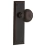 Nostalgic Warehouse New York Solid Brass Dummy Door Knob Set Timeless Bronze