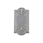 Nostalgic Warehouse Meadows Single Victorian Vintage Decorator Wall Plate Outlet Cover Blank Bright Chrome