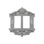 Nostalgic Warehouse Victorian Double Rocker / GFI Wall Plate Bright Chrome