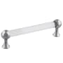 Nostalgic Warehouse Crystal 5 Inch Center to Center Handle Cabinet Pull Bright Chrome