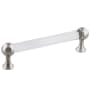 Nostalgic Warehouse Crystal 5 Inch Center to Center Handle Cabinet Pull Polished Nickel