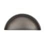 Nostalgic Warehouse Soleil 3 Inch Center to Center Cup Cabinet Pull Antique Pewter