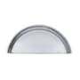 Nostalgic Warehouse Soleil 3 Inch Center to Center Cup Cabinet Pull Bright Chrome