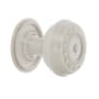 Nostalgic Warehouse Vintage Restoration 1-3/8" Round Meadows Cabinet Knob - Solid Brass Satin Nickel